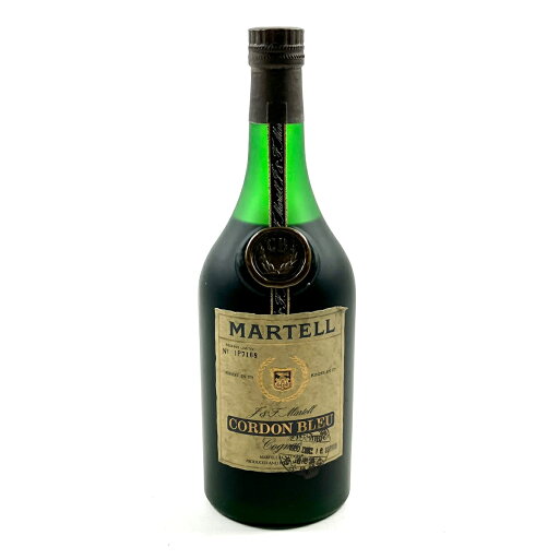 マーテル MARTELL コルドン ブルー グリーンボトル 700ml ブランデー コニャック 【中古】 マーテル MARTELL コルドン ブルー グリーンボトル 700ml ブランデー コニャック 【中古】