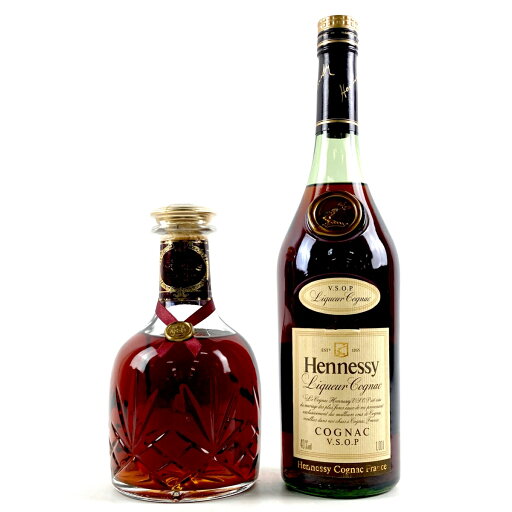 2本 カミュ ヘネシー 700ml ブランデー セット 【中古】 2本 カミュ ヘネシー 700ml ブランデー セット 【中古】