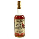 ワイルドターキー WILD TURKEY 8年 旧旧ラベル 1000ml アメリカンウイスキー 【中古】