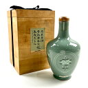 【東京都内限定お届け】 ニッカ NIKKA 高麗青磁 雲鶴草華文様 象嵌ボトル 600ml 国産ウイスキー 【中古】