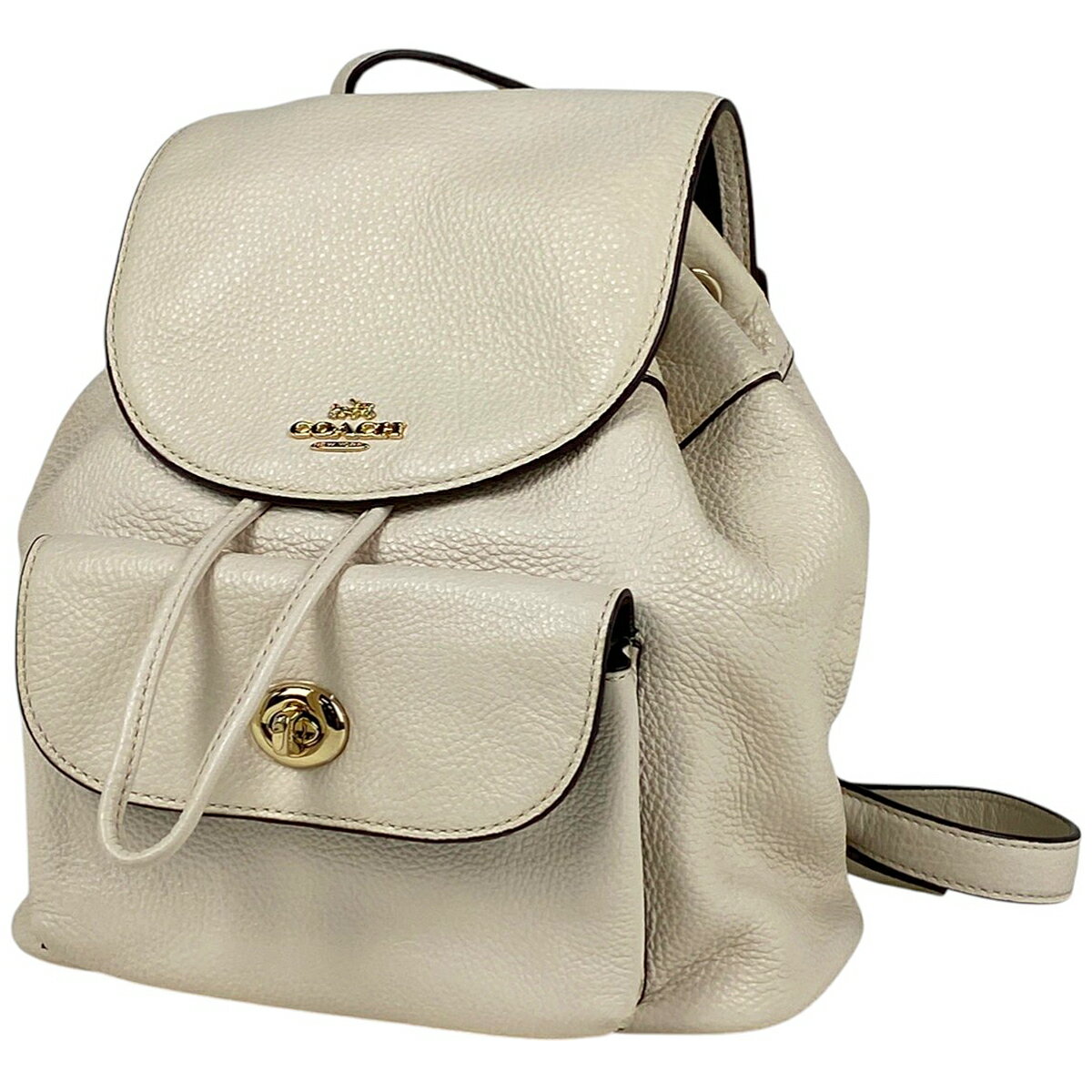 中古COACH ベージュ リュック・バックパック 楽天市場】コーチ リュックサック(カラーホワイト)(バック