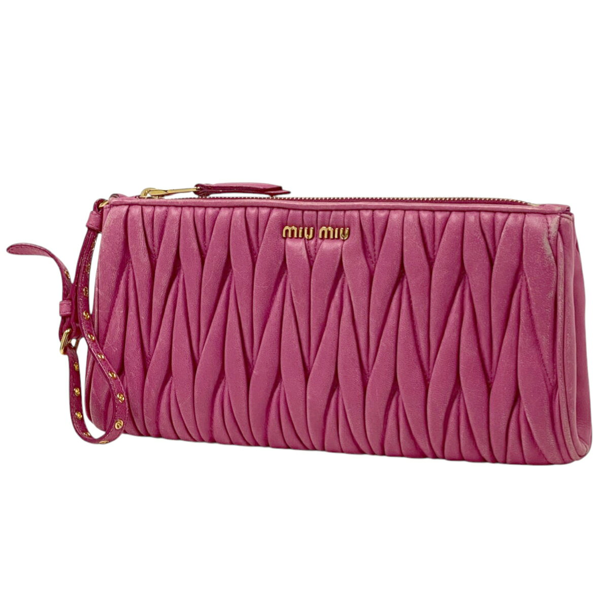 【美品】クラッチバッグ miu miu ミュウミュウ ピンク キルティング 楽天市場】ミュウミュウ(クラッチバッグ・セカンドバッグ