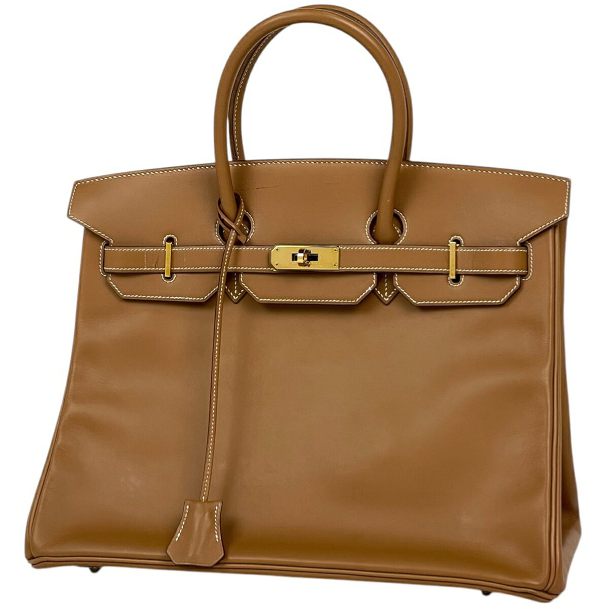 エルメス HERMES バーキン 35 ハンドバッグ ヴァッシュ ゴールド 〇Y レディース 【中古】 msp29のサムネイル