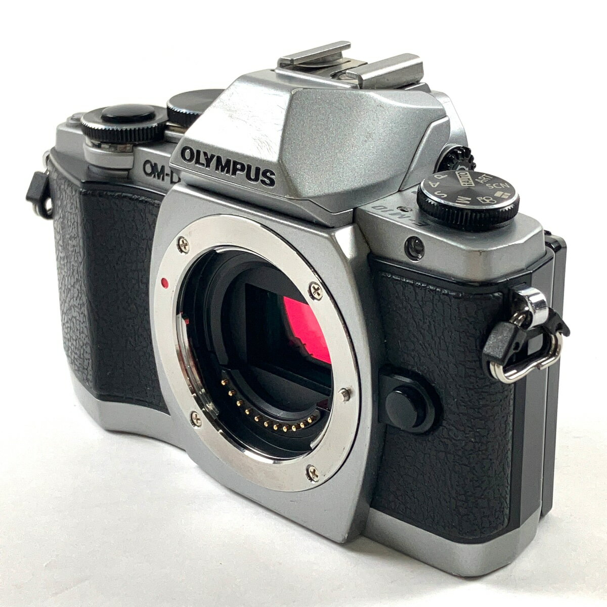オリンパス OLYMPUS OM-D E-M10 ボディ シルバー デジタル ミラーレス 一眼カメラ 【中古】