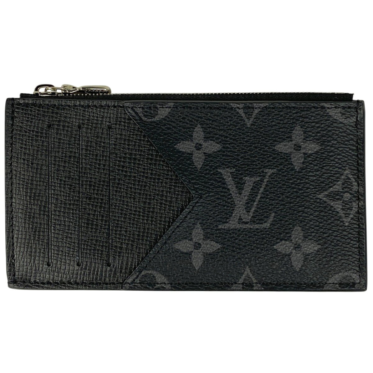 ルイ・ヴィトン Louis Vuitton コインカード ホルダー カードケース タイガ モノグラムエクリプス コインケース タイガラマ ノワール(ブラック) M30271 レディース 【中古】
