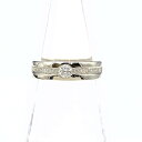 ダイヤモンド デザインリング プラチナ 指輪 メレダイヤ リング 13号 Pt900 ダイヤモンド レディース 【中古】