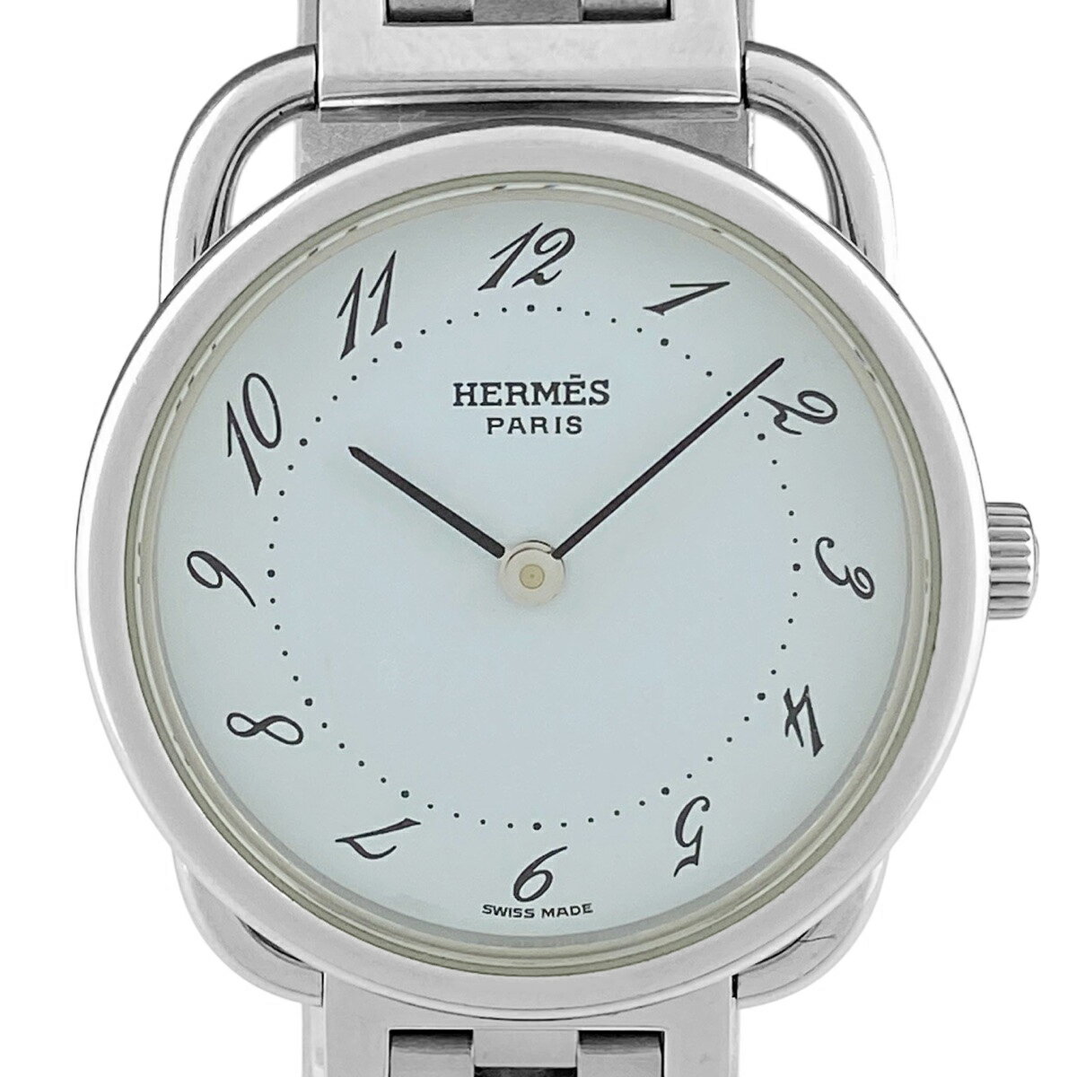 エルメス HERMES アルソー AR3.210 腕時計 SS クォーツ レディース 【中古】