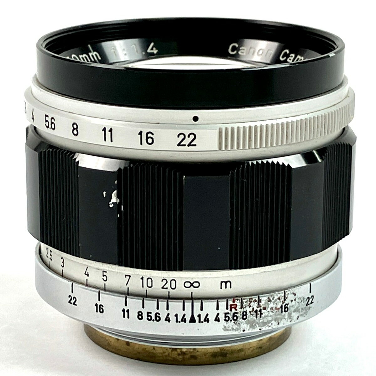 キヤノン Canon 50mm F1.4 Lマウント L39 レンジファインダーカメラ用レンズ 【中古】