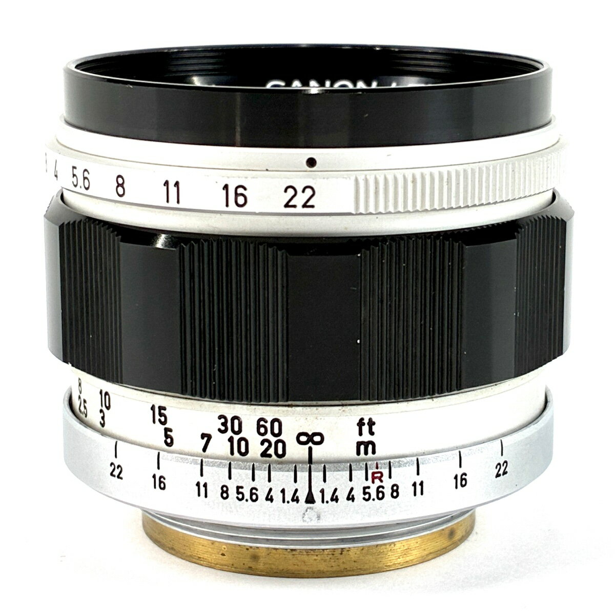 キヤノン Canon 50mm F1.4 Lマウント L39 レンジファインダーカメラ用レンズ 【中古】