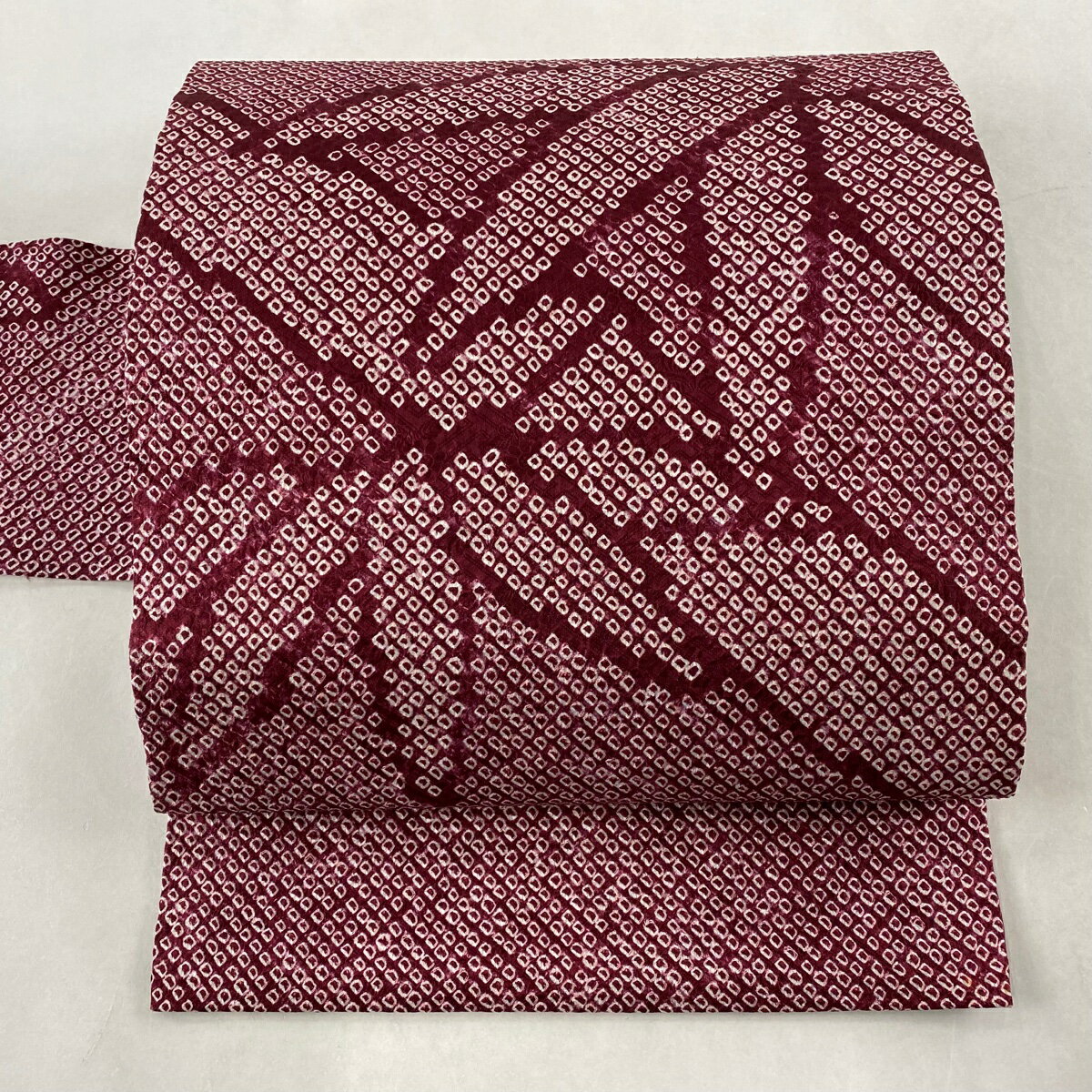 30％OFF 名古屋帯 美品 優品 竹 赤紫 正絹 【中古】 msp30のサムネイル