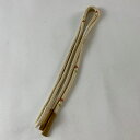 帯締め 美品 名品 無形文化財 五嶋紐 江戸組紐 ベージュ 正絹 和装小物 【中古】