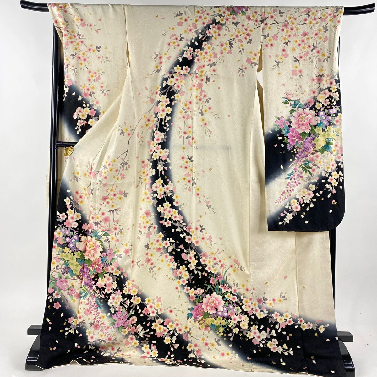 楽天市場】振袖 中古(カラーホワイト)(着物|和服 楽天市場】振袖 中古(カラーホワイト)(着物|和服