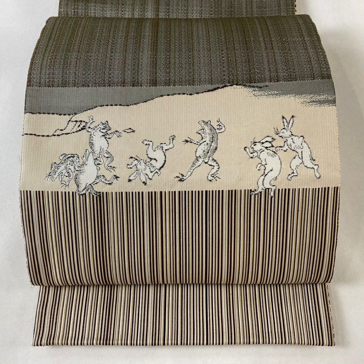 楽天市場】鳥獣戯画(帯|和服):レディースファッションの通販 楽天市場】鳥獣戯画(帯|和服):レディースファッションの通販