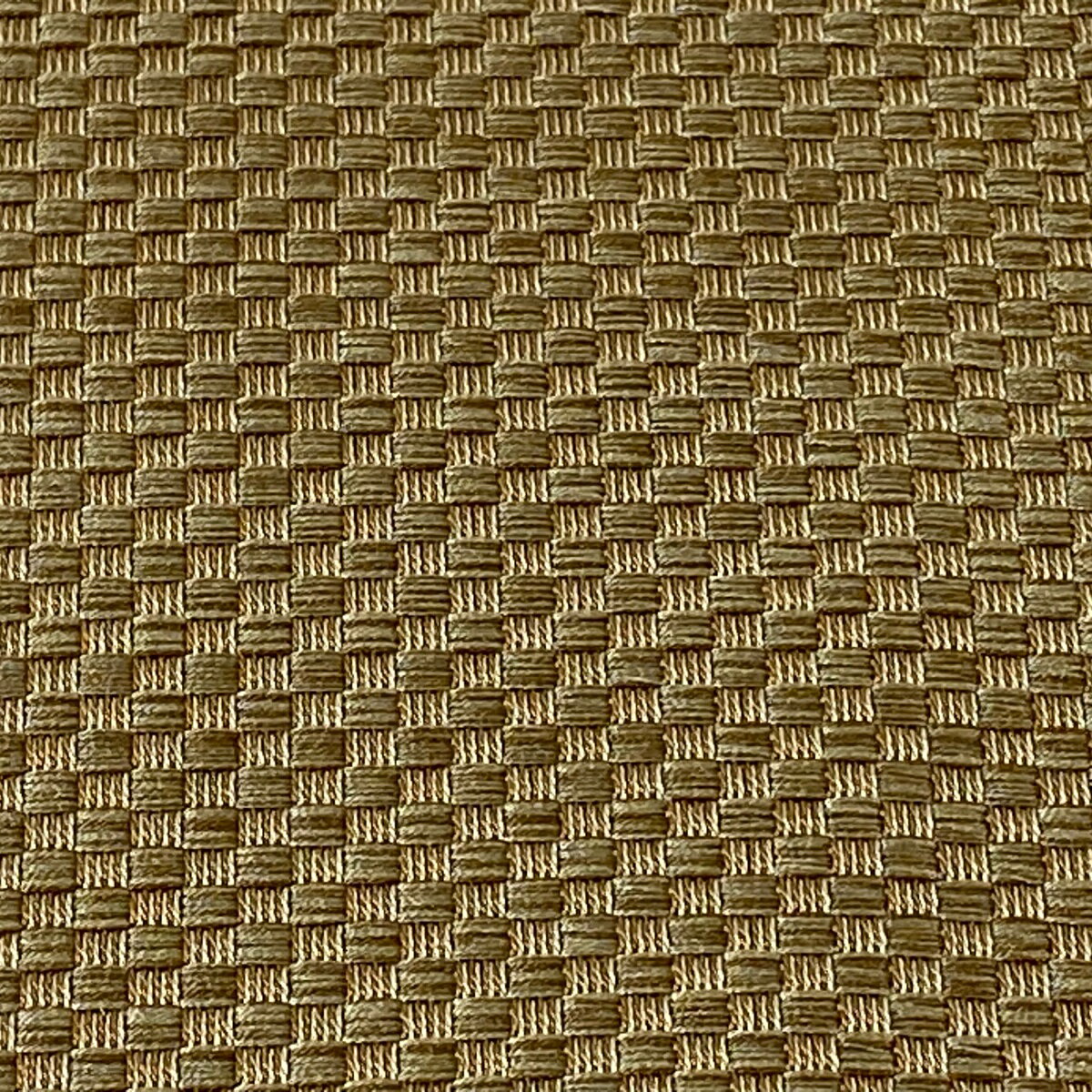 角帯 美品 秀品 証紙あり 本場筑前博多織 幾何学模様 薄茶色 正絹 【中古】 msp30