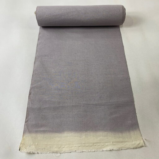反物 秀品 小紋 紬地 灰紫 正絹 【中古】 反物 秀品 小紋 紬地 灰紫 正絹 【中古】
