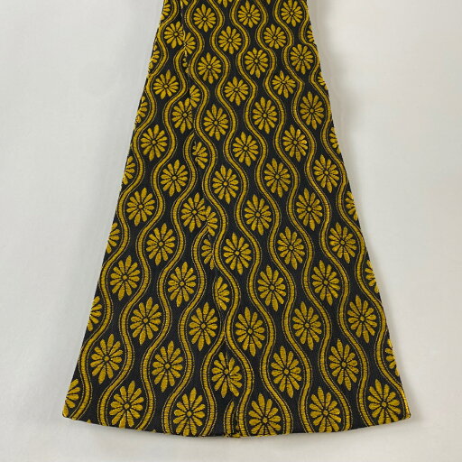 角帯 美品 優品 菊 立涌 黒 正絹 【中古】 角帯 美品 優品 菊 立涌 黒 正絹 【中古】