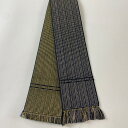 角帯 美品 優品 縞 紺色 正絹 【中古】