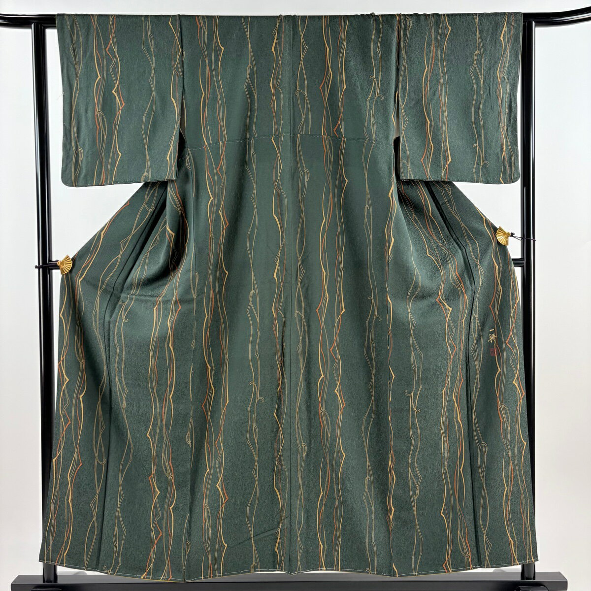 しつけ付　超美品　色留袖 逸品　名品 草野一騎 落款 着物　袷 作家　正絹 草野一騎の通販