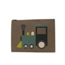 モワナ トレインGM クラッチバッグ レザー グレージュ メンズ MOYNAT【中古】【送料無料】