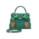 【未使用品】エルメス ケリードールピクト エプソン ヴェールヴェルティゴ シルバー金具 W刻印【中古】【送料無料】