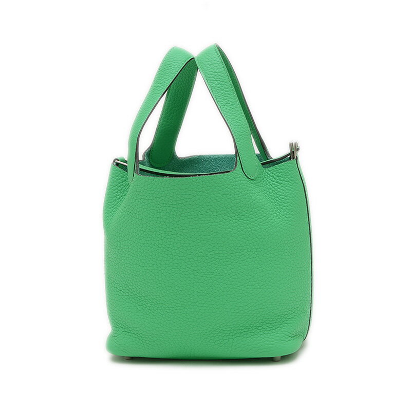 エルメス ピコタンロック PM 18 トリヨン ヴェールコミック シルバー金具 B刻印【中古】【送料無料】