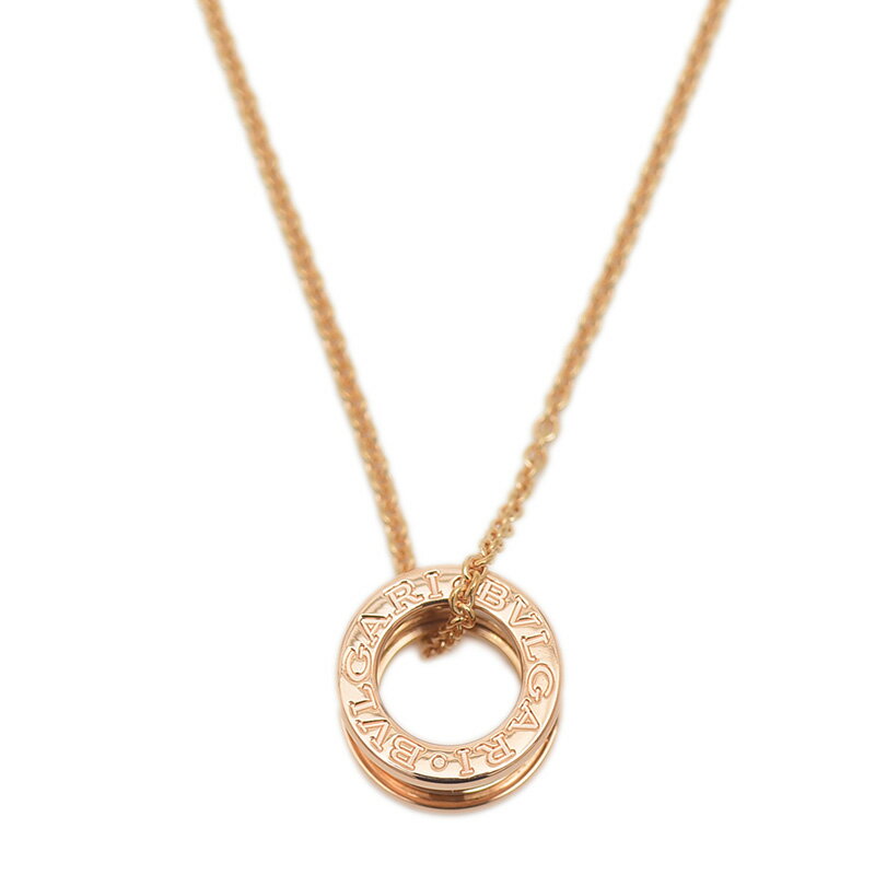 ブルガリ Bzero1 ビーゼロワン ネックレス K18PG 335924【中古】【送料無料】(4)