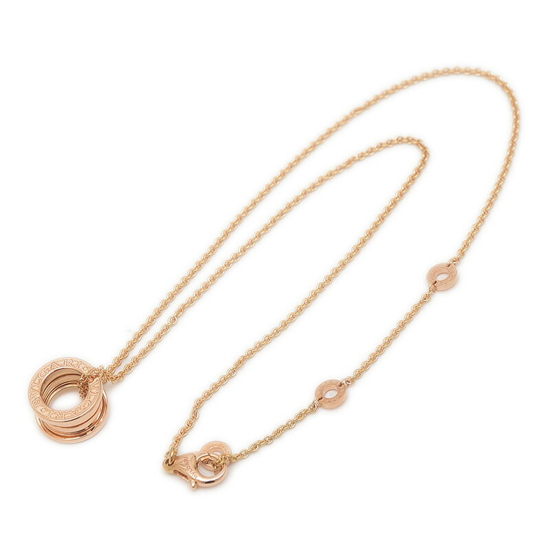 ブルガリ Bzero1 ビーゼロワン ネックレス K18PG 335924【中古】【送料無料】 2