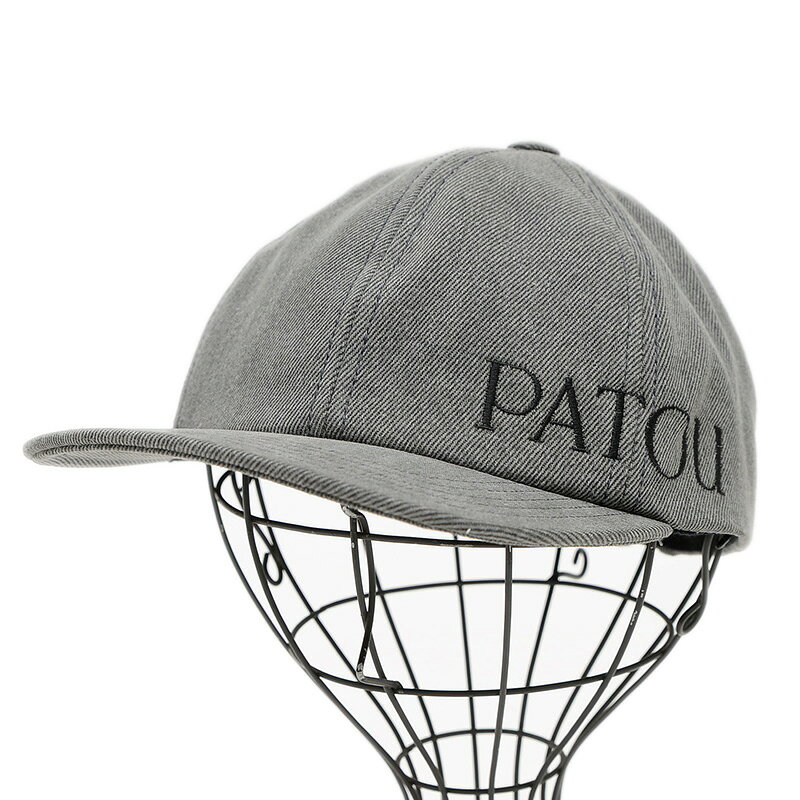 PATOU パトゥ ベースボールキャップ コットン グレー MLサイズ【中古】【送料無料】