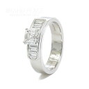エルメス ケリー ソリティア ダイヤモンド リング D1.00ct Pt950 #53【中古】 BP 【送料無料】