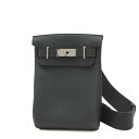 【未使用品】エルメス アッカドPM トゴ グリミスティ シルバー金具 W刻印【中古】 BP 【送料無料】