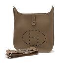 【未使用品】エルメス エブリン3 PM トリヨン エトゥープ シルバー金具 K刻印【中古】 【送料無料】