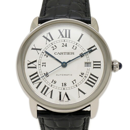 カルティエ ロンドソロ ドゥ カルティエ XL 42mm WSRN0022 メンズ オートマ【中古】 BP 【送料無料】 カルティエ ロンドソロ ドゥ カルティエ XL 42mm WSRN0022 メンズ オートマ【中古】 BP 【送料無料】