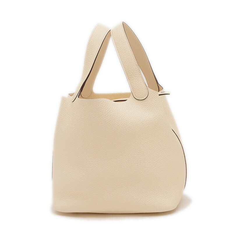 エルメス ピコタンロック MM 22 トリヨン ナタ シルバー金具 Y刻印【中古】 BP 【送料無料】のサムネイル