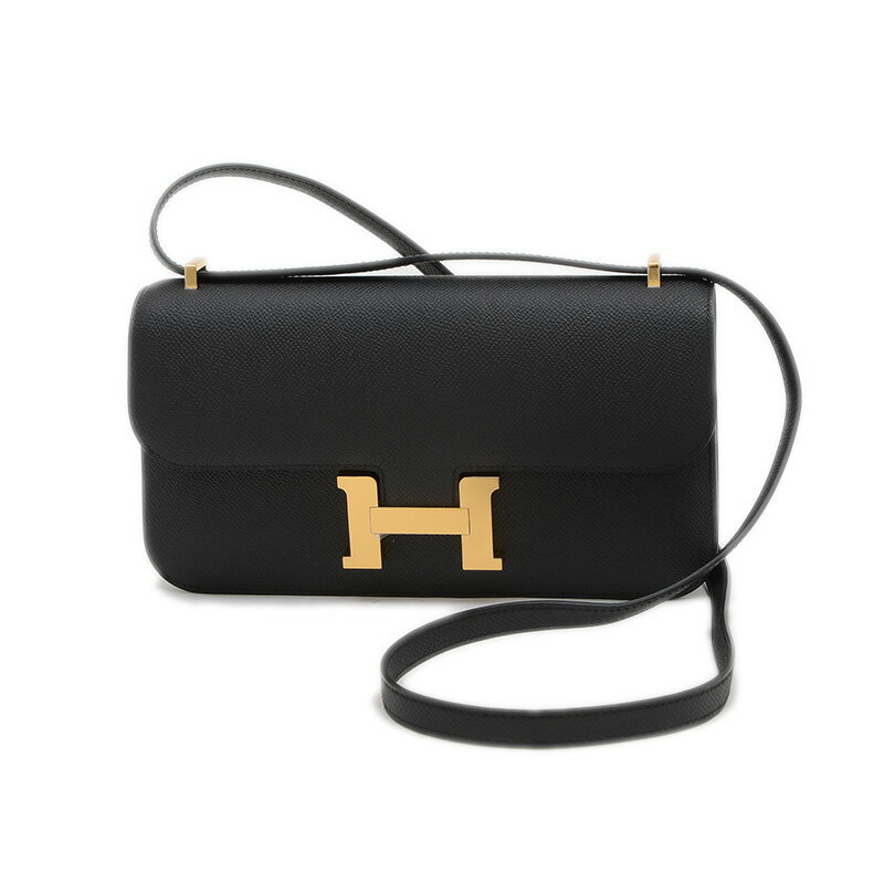 【未使用品】エルメス コンスタンスエラン エプソン ブラック ゴールド金具 W刻印【中古】 BP 【送料無料】のサムネイル