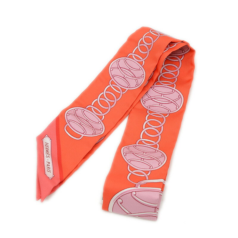 【未使用品】エルメス ツイリー スカーフ リフト プロフィール グレナディーヌ/コライユ/パルム【中古..