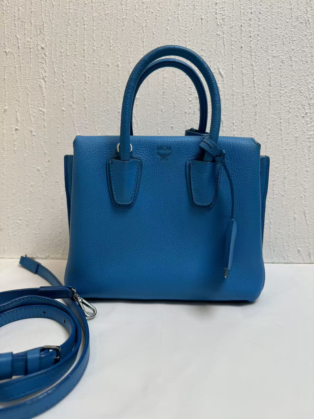 美品✨ MCM ミニボストンバッグ ショルダーバッグ エムシーエム 