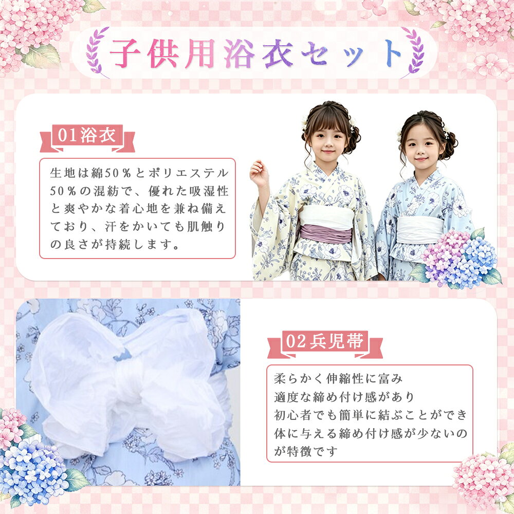新作 ワンピースにもなる浴衣 浴衣 キッズ浴衣 子供浴衣 浴衣ワンピース 浴衣ワン...