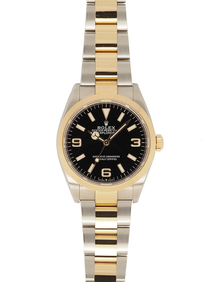 ROLEX (ロレックス) エクスプローラー 124273 ブラック文字盤 自動巻き メンズ 36mm 【腕時計】 【送料無料】【中古】