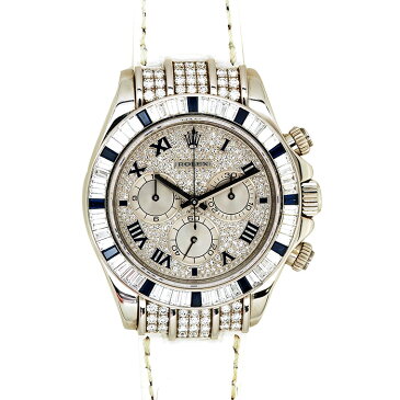 ROLEX (ロレックス) コスモグラフデイトナ 116599SA D番 全面ダイヤモンド/サファイア文字盤 純正ダイヤモンド/サファイア 自動巻き メンズ 40mm 【腕時計】 【送料無料】【中古】