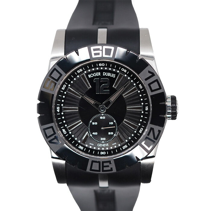 ROGER DUBUIS (ロジェ・デュブイ) ニューイージーダイバー トリロジー SED46-821-93-00/09A01/A1 ブラック文字盤 自動巻き メンズ 46mm 【腕時計】 【送料無料】【中古】