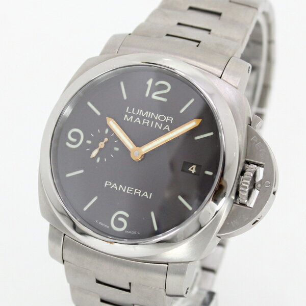 PANERAI パネライ ルミノールマリーナ 1950 3days 3デイズ チタン 自動巻き PAM00352 メンズ 裏スケルトン【中古】