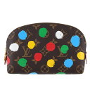 ルイ ヴィトン VUITTON モノグラム 化粧ポーチ ポシェットコスメティック M81895 YK×LV バッグ 【中古】