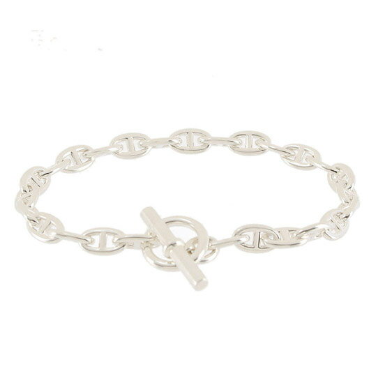 エルメス HERMES シェーヌダンクル TPM 26コマ ブレスレット シルバー925 未使用 アクセサリーのサムネイル