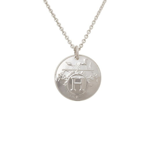 エルメス HERMES エクスリブリス ネックレス シルバー925 アクセサリー 【中古】 エルメス HERMES エクスリブリス ネックレス シルバー925 アクセサリー 【中古】