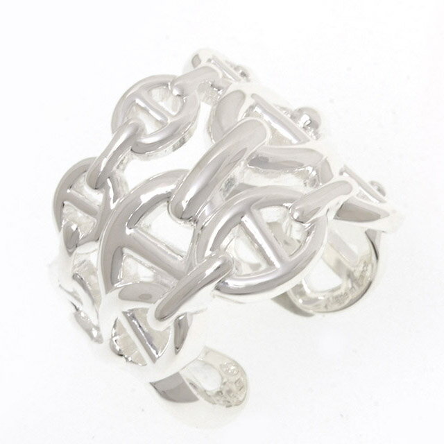 エルメス HERMES シェーヌダンクル アンシェネGM リング シルバー925 ＃51 未使用 バッグ