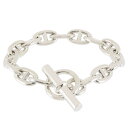 エルメス HERMES シェーヌダンクル MM 15コマ ブレスレット シルバー925 未使用 アクセサリー
