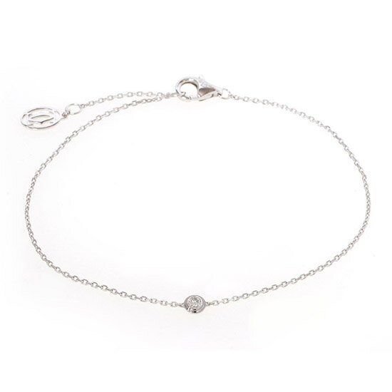 カルティエ Cartier ディアマンレジェドゥカルティエ ダムール ダイヤブレスレット XS K18WG/ダイヤ B6..