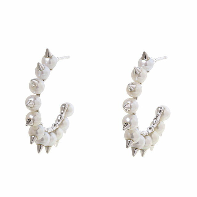 タサキ デインジャー トライブ ピアス K18WG/パール EC-3780 アクセサリー 【中古】のサムネイル