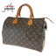 LOUIS VUITTON ルイヴィトン モノグラム スピーディ30 ブラウン 茶 PVC M41526 ボストンバッグ ハンドバッグ レディース 405490 【中古】【中古】