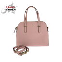美品 Kate Spade ケイトスペード ピンク ゴールド金具 レザー ショルダーバッグ ハンドバッグ 2way レディース 410093 【中古】(4)